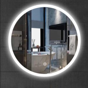 LED Mirror with Multicolor Background Illumination