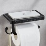 Black Royal Tissue and Phone Holder