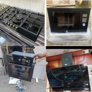 Happy home complete set - Oven, microwave burner and heat extractor