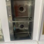 Double bowl nano black kitchen sink - original 304 material