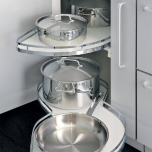Stainless magic corner slipper
