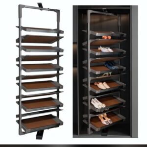 12 layers rotating shoe rack