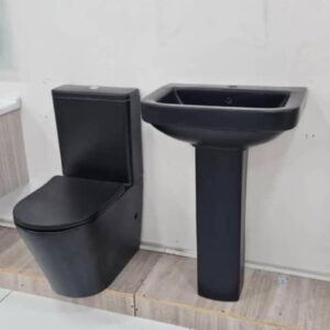 Complete set wc black color
