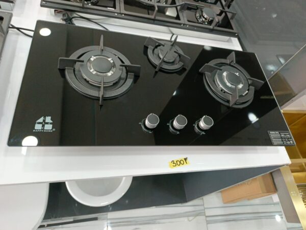 3 burner gas hob with auto ignition