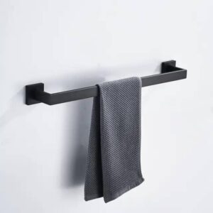 Single Black Towel Hanger