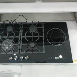 4 burner gas with one inverter electric cooker ( 4+1)
