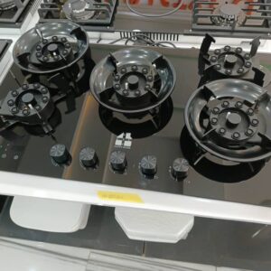 5 burner gas hob