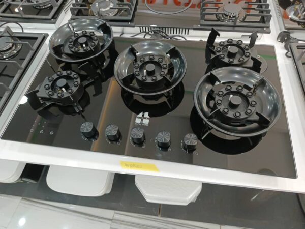 5 burner gas hob
